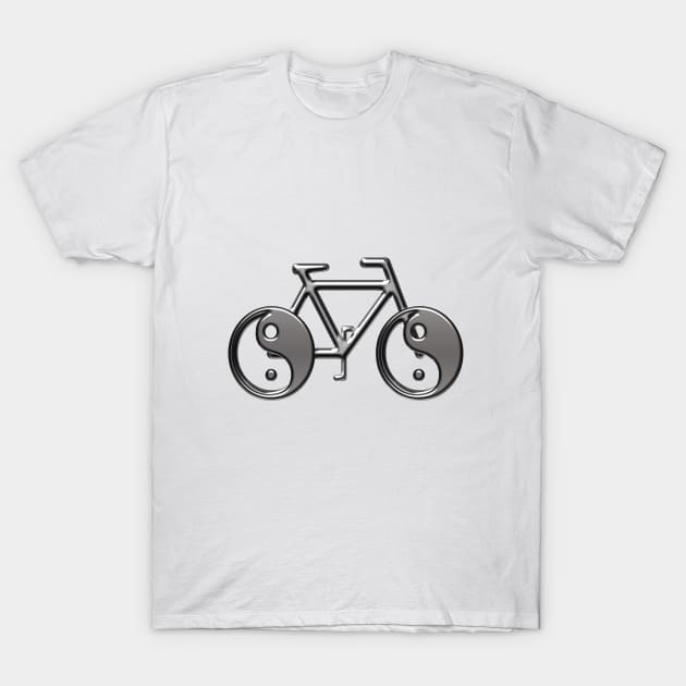 Bike yin yang T-Shirt by AmandaRain